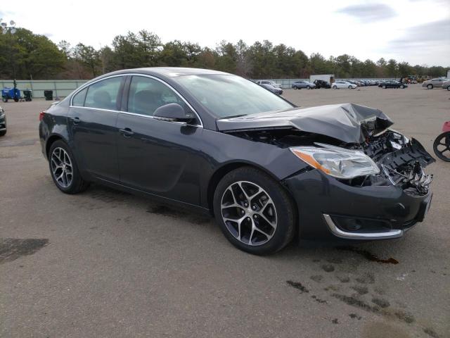 2G4GL5EX9H9154857 - 2017 BUICK REGAL SPORT TOURING CHARCOAL photo 4