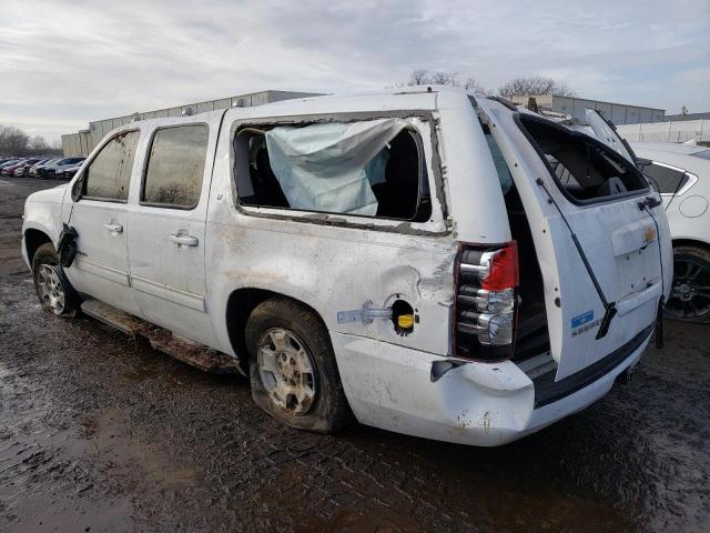 1GNSKJE78ER137017 - 2014 CHEVROLET SUBURBAN K1500 LT WHITE photo 2