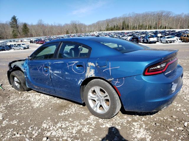 2C3CDXBG5MH534993 - 2021 DODGE CHARGER SXT BLUE photo 2