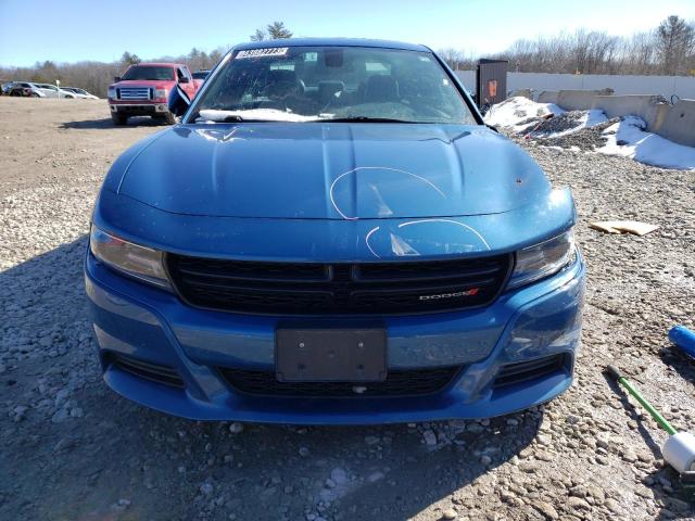 2C3CDXBG5MH534993 - 2021 DODGE CHARGER SXT BLUE photo 5