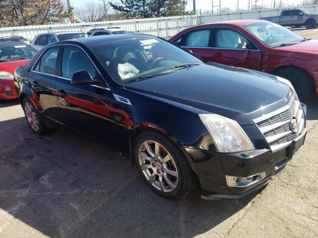 1G6DT57V490104157 - 2009 CADILLAC CTS HI FEATURE V6 BLACK photo 4