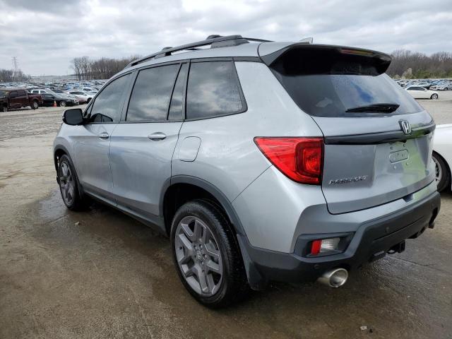 5FNYF7H5XNB002101 - 2022 HONDA PASSPORT EXL GRAY photo 2