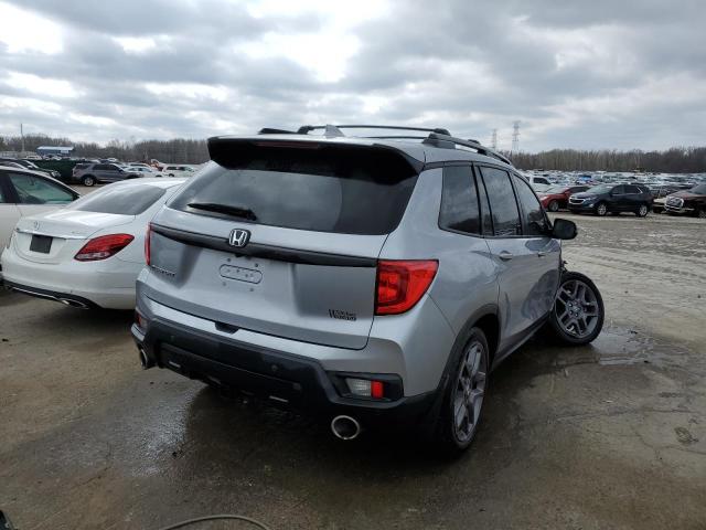5FNYF7H5XNB002101 - 2022 HONDA PASSPORT EXL GRAY photo 3