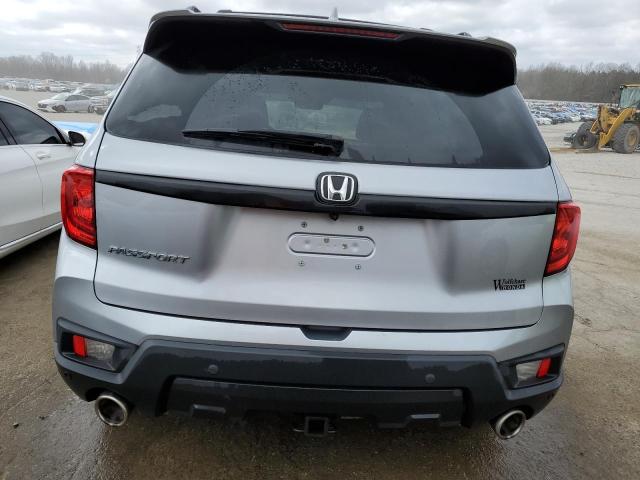 5FNYF7H5XNB002101 - 2022 HONDA PASSPORT EXL GRAY photo 6