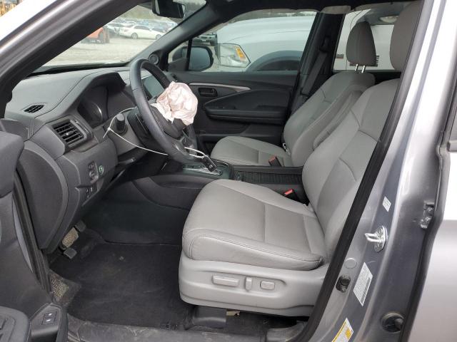 5FNYF7H5XNB002101 - 2022 HONDA PASSPORT EXL GRAY photo 7