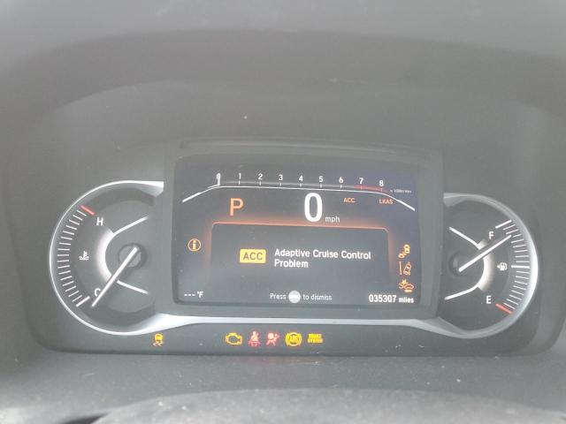 5FNYF7H5XNB002101 - 2022 HONDA PASSPORT EXL GRAY photo 9