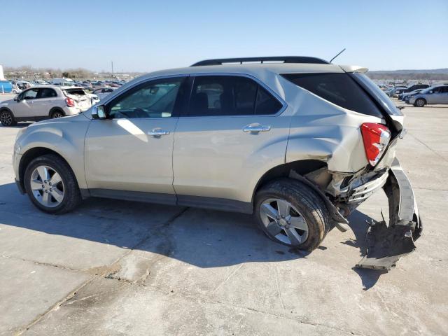 2GNALBEK2F1155185 - 2015 CHEVROLET EQUINOX LT GOLD photo 2