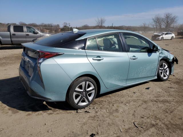 JTDKARFU2H3053233 - 2017 TOYOTA PRIUS GREEN photo 3