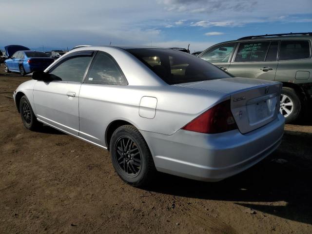 1HGEM22523L003310 - 2003 HONDA CIVIC LX SILVER photo 2