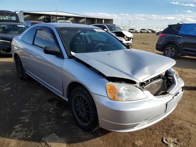 1HGEM22523L003310 - 2003 HONDA CIVIC LX SILVER photo 4