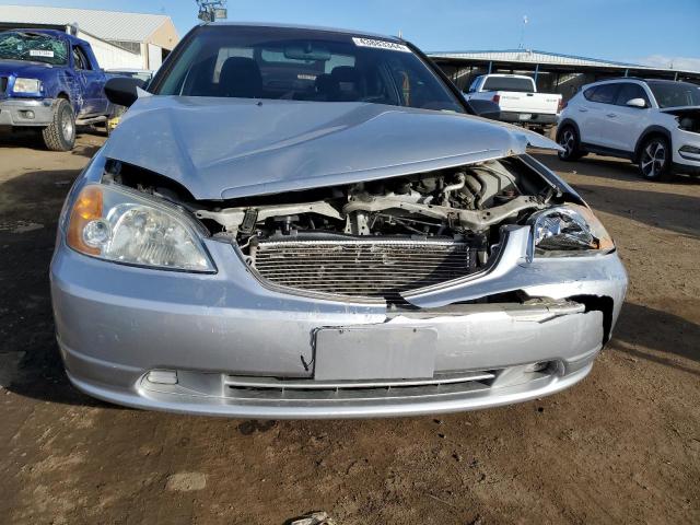 1HGEM22523L003310 - 2003 HONDA CIVIC LX SILVER photo 5