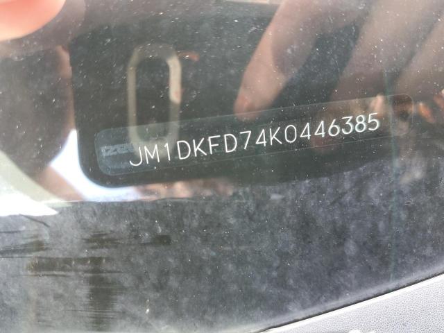 JM1DKFD74K0446385 - 2019 MAZDA CX-3 GRAND TOURING CHARCOAL photo 12