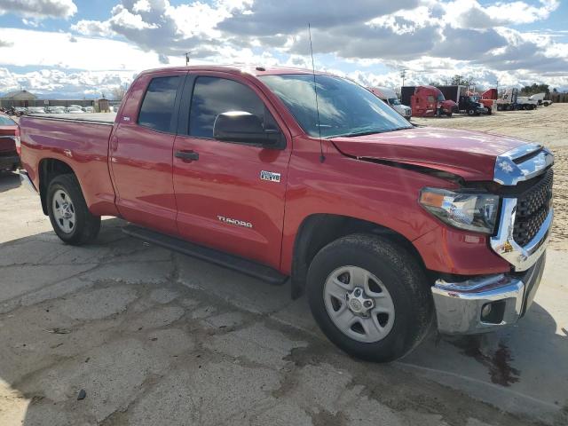5TFRY5F11KX255134 - 2019 TOYOTA TUNDRA DOUBLE CAB SR/SR5 RED photo 4