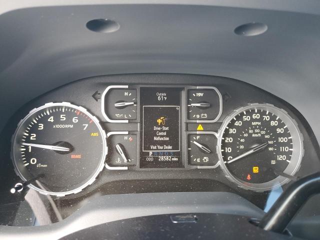 5TFRY5F11KX255134 - 2019 TOYOTA TUNDRA DOUBLE CAB SR/SR5 RED photo 9