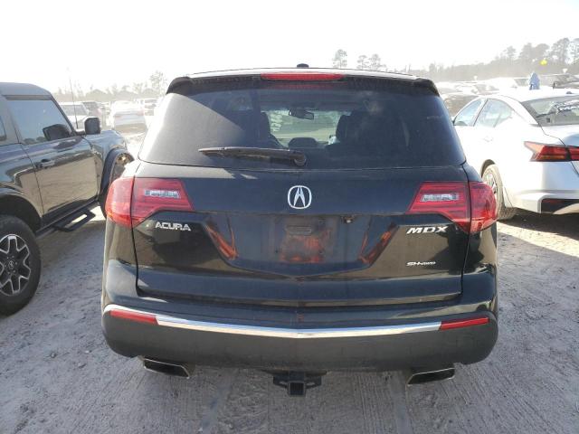 2HNYD2H6XBH536460 - 2011 ACURA MDX TECHNOLOGY BLACK photo 6