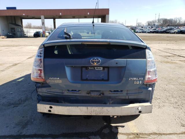 JTDKB20U187749748 - 2008 TOYOTA PRIUS BLUE photo 6