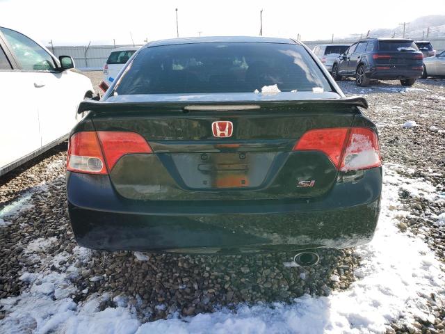 2HGFA55549H702115 - 2009 HONDA CIVIC SI BLACK photo 6