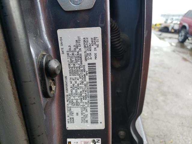 JTEBU14RX40045752 - 2004 TOYOTA 4RUNNER SR5 GRAY photo 13