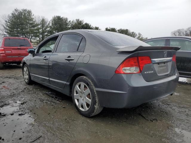 2HGFA1F51AH575528 - 2010 HONDA CIVIC LX GRAY photo 2