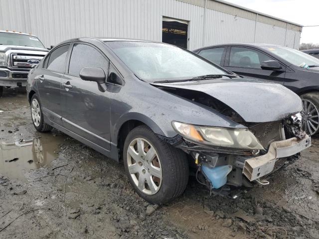 2HGFA1F51AH575528 - 2010 HONDA CIVIC LX GRAY photo 4