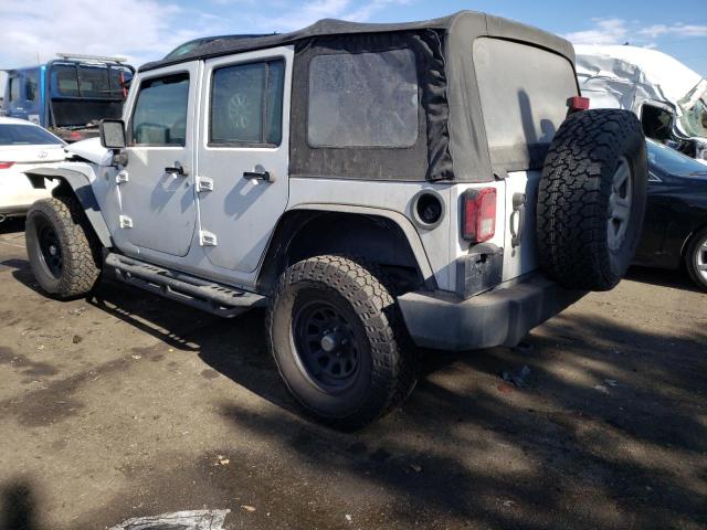 1C4BJWDG1FL603286 - 2015 JEEP WRANGLER U SPORT WHITE photo 2