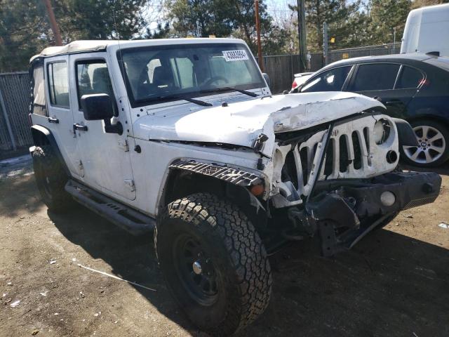 1C4BJWDG1FL603286 - 2015 JEEP WRANGLER U SPORT WHITE photo 4