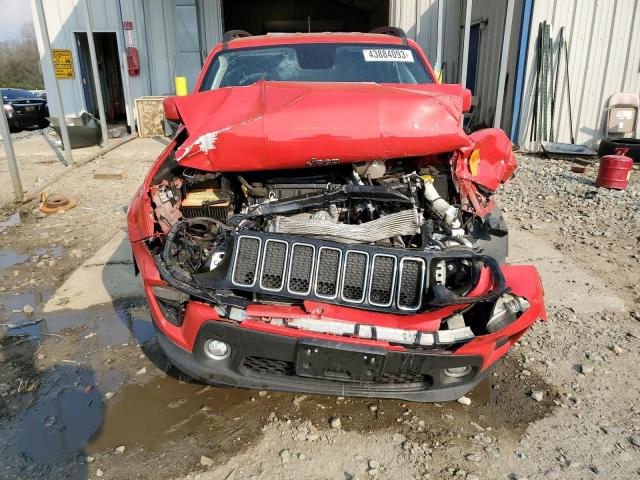 ZACNJABB3KPK80708 - 2019 JEEP RENEGADE LATITUDE RED photo 5