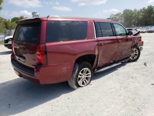 1GNSKHKC7GR337352 - 2016 CHEVROLET SUBURBAN K1500 LT RED photo 3