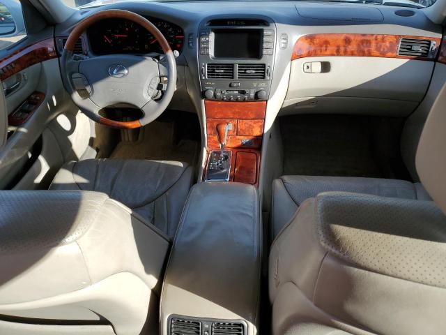 JTHBN30F130123504 - 2003 LEXUS LS 430 WHITE photo 8