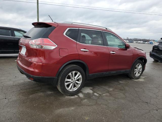 5N1AT2MT6FC849662 - 2015 NISSAN ROGUE S BURGUNDY photo 3