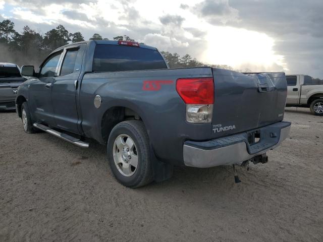 5TFRT54148X016476 - 2008 TOYOTA TUNDRA DOUBLE CAB GRAY photo 2