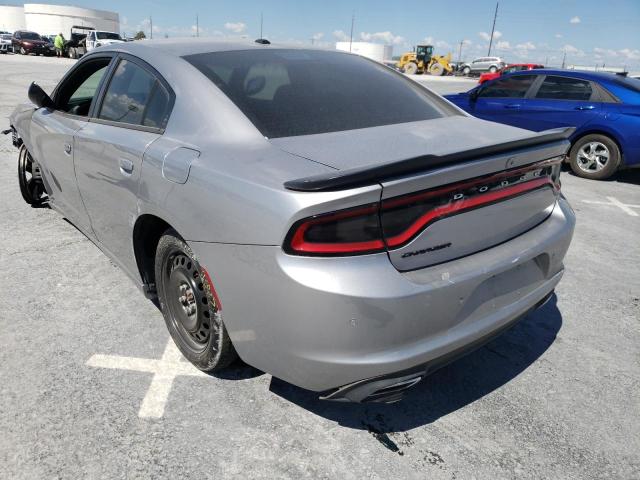 2C3CDXBGXJH247953 - 2018 DODGE CHARGER SXT GRAY photo 3