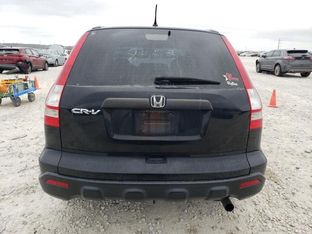 3CZRE38378G701516 - 2008 HONDA CR-V LX BLACK photo 6