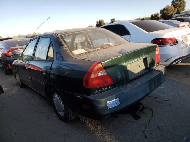 JA3AY26A3XU040812 - 1999 MITSUBISHI MIRAGE DE GREEN photo 2