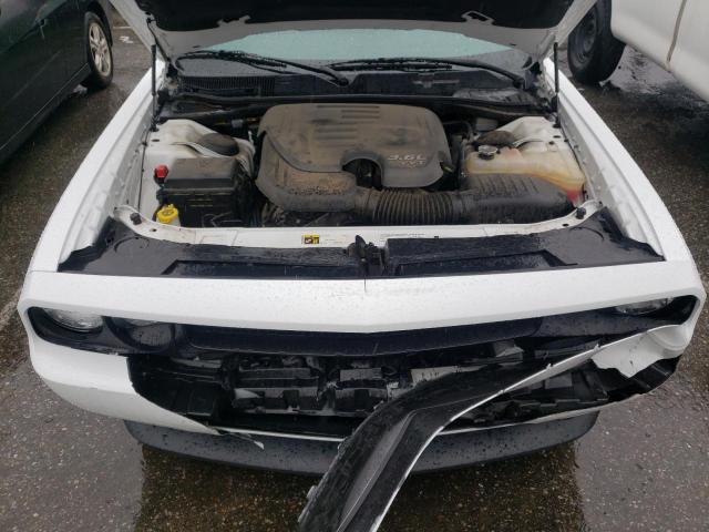 2C3CDYAG6EH224912 - 2014 DODGE CHALLENGER SXT WHITE photo 11