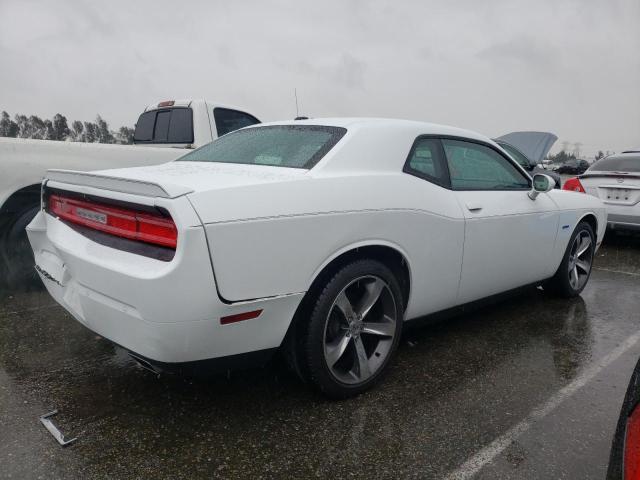 2C3CDYAG6EH224912 - 2014 DODGE CHALLENGER SXT WHITE photo 3