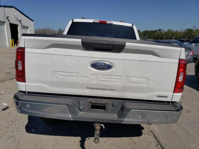 1FTEW1EP9MFA31069 - 2021 FORD F150 SUPERCREW WHITE photo 6