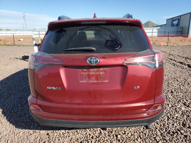 2T3ZFREV9JW457224 - 2018 TOYOTA RAV4 LE RED photo 6