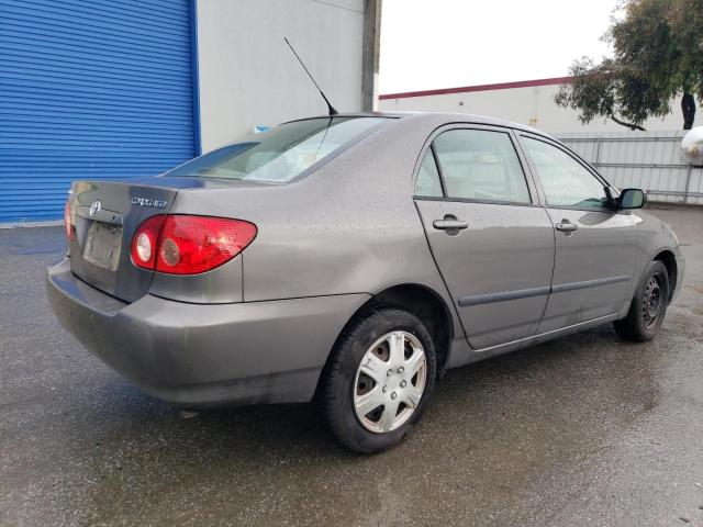 1NXBR32EX8Z966638 - 2008 TOYOTA COROLLA CE GRAY photo 3