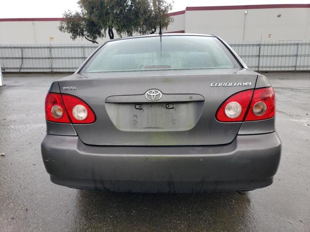 1NXBR32EX8Z966638 - 2008 TOYOTA COROLLA CE GRAY photo 6