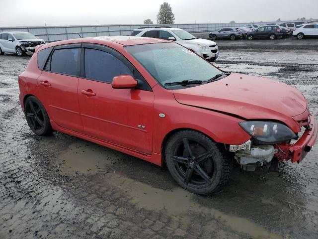 JM1BK143461408825 - 2006 MAZDA 3 HATCHBACK RED photo 4