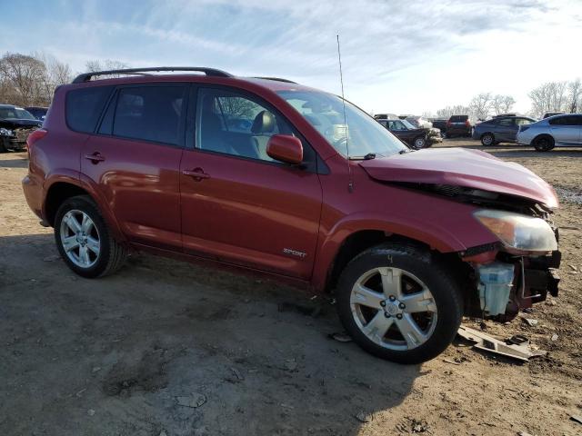 JTMBK32V075030853 - 2007 TOYOTA RAV4 SPORT BURGUNDY photo 4