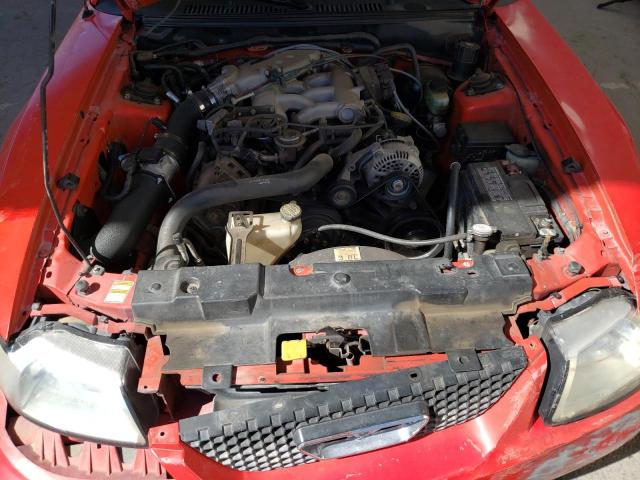 1FAFP404XYF131001 - 2000 FORD MUSTANG RED photo 11