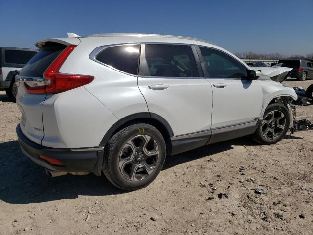 7FARW1H93KE009931 - 2019 HONDA CR-V TOURING WHITE photo 3