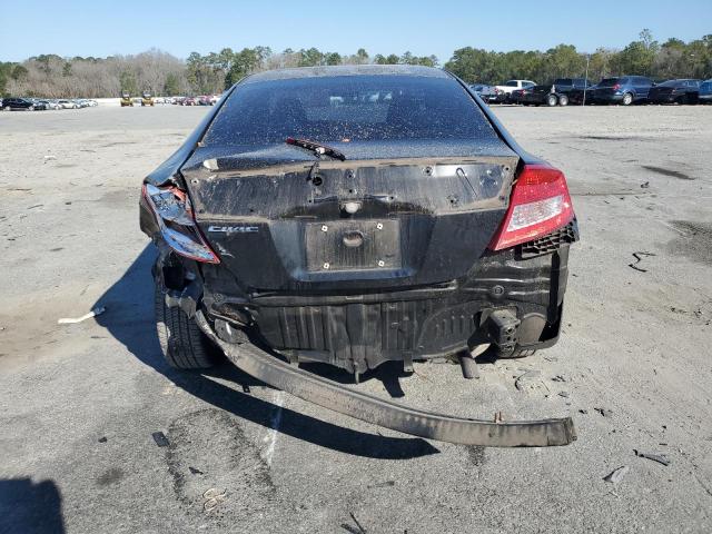 2HGFG3A88CH534778 - 2012 HONDA CIVIC EX BLACK photo 6