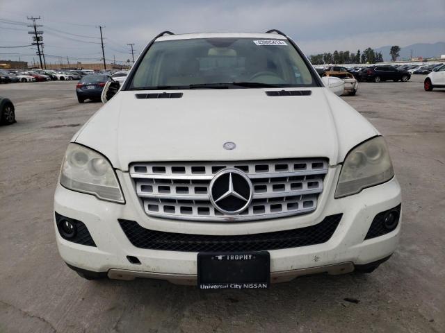 4JGBB56E89A507427 - 2009 MERCEDES-BENZ ML 350 WHITE photo 5