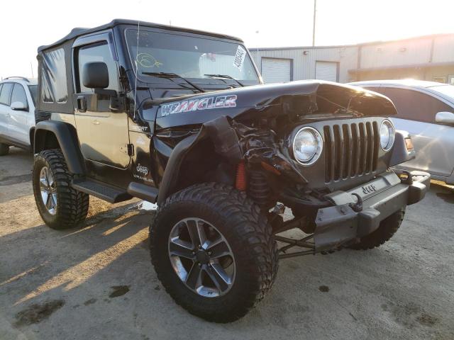 1J4FA49S75P326616 - 2005 JEEP WRANGLER / SPORT BLACK photo 4