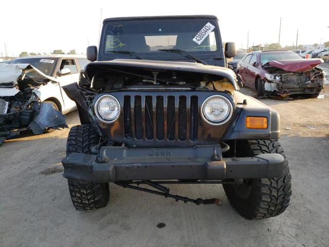 1J4FA49S75P326616 - 2005 JEEP WRANGLER / SPORT BLACK photo 5