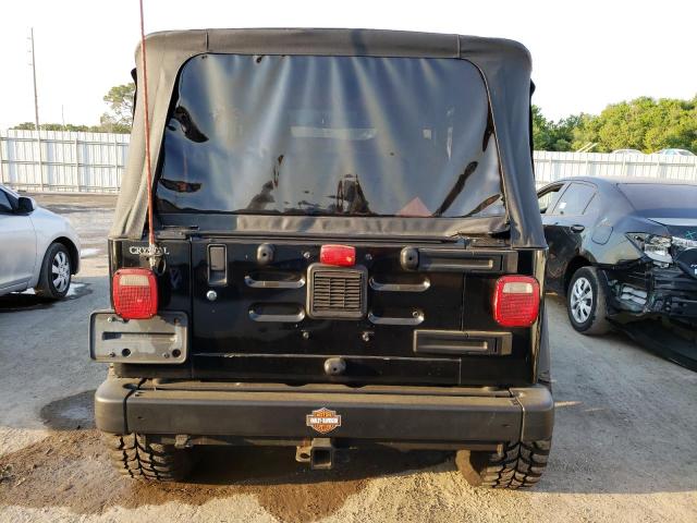 1J4FA49S75P326616 - 2005 JEEP WRANGLER / SPORT BLACK photo 6