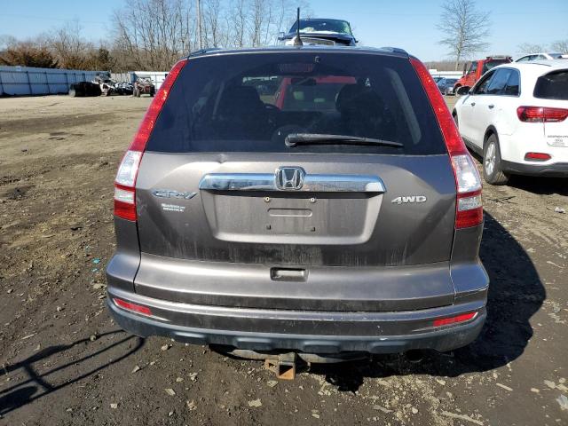 5J6RE4H54AL052032 - 2010 HONDA CR-V EX GRAY photo 6